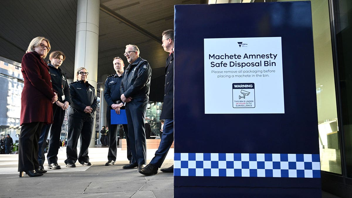 Australian state rolls out machete ‘disposal bins’ ahead of ban Australian state rolls out machete ‘disposal bins’ ahead of ban