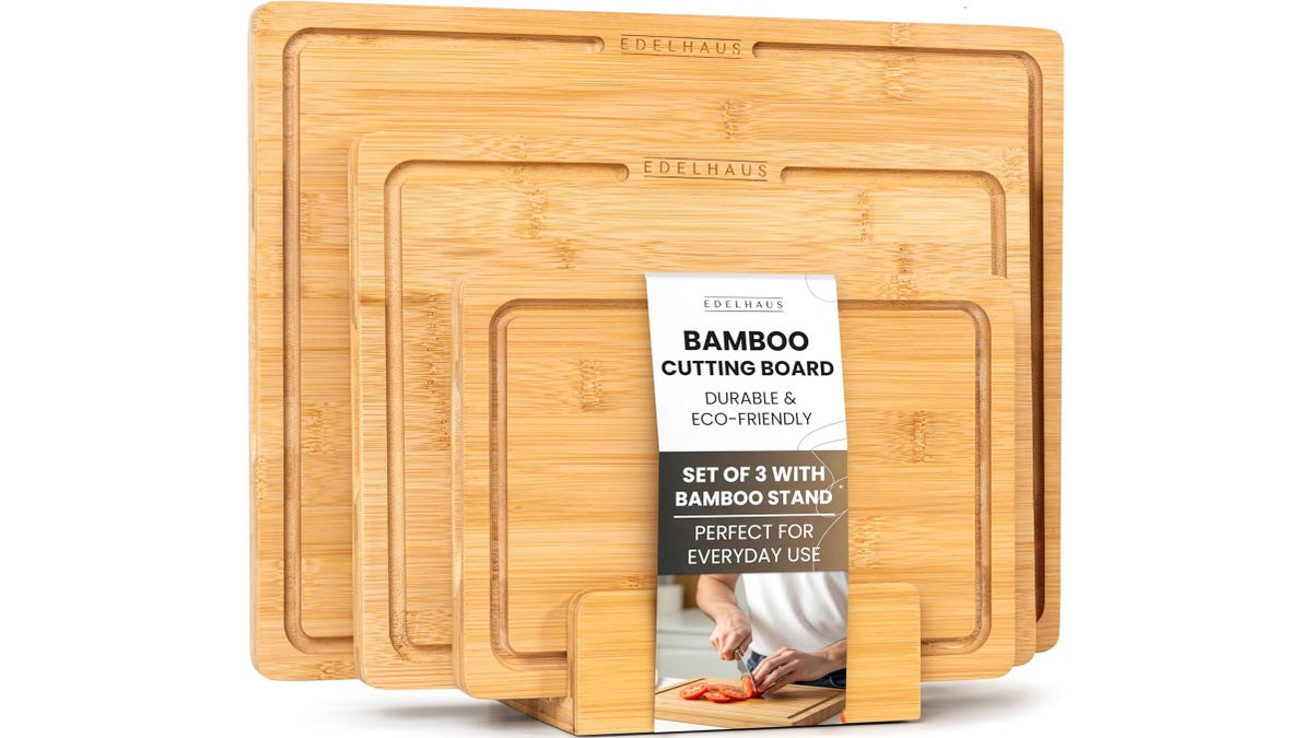 Update your cutting boards with this set.