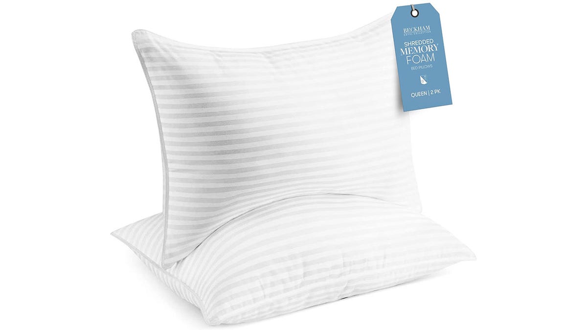 These allergen-friendly pillows provide consistent, comfortable rest.