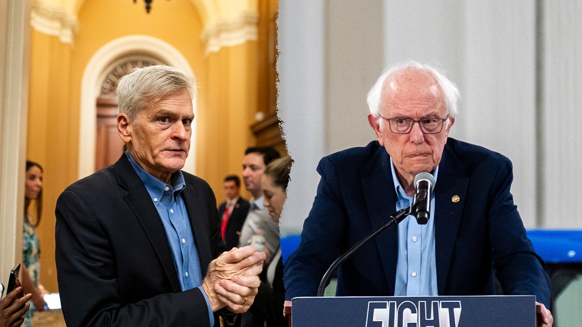 Sens. Bill Cassidy, R-La., and Bernie Sanders, I-Vt.