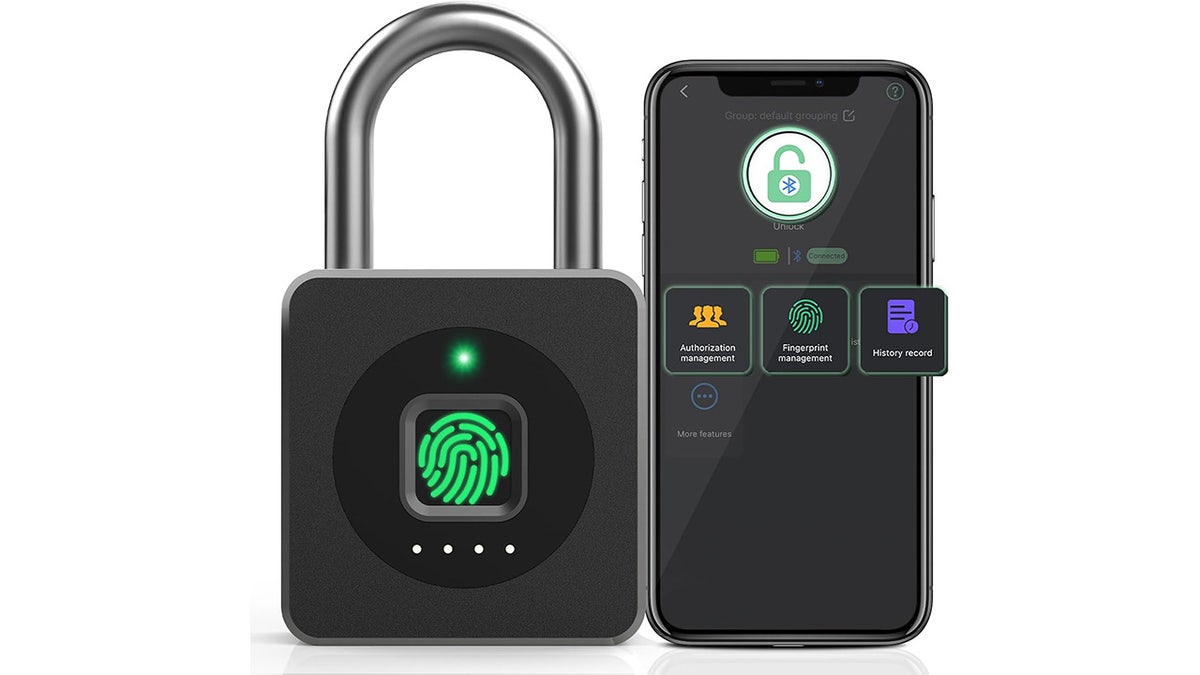 Use a smart lock to protect valuables.