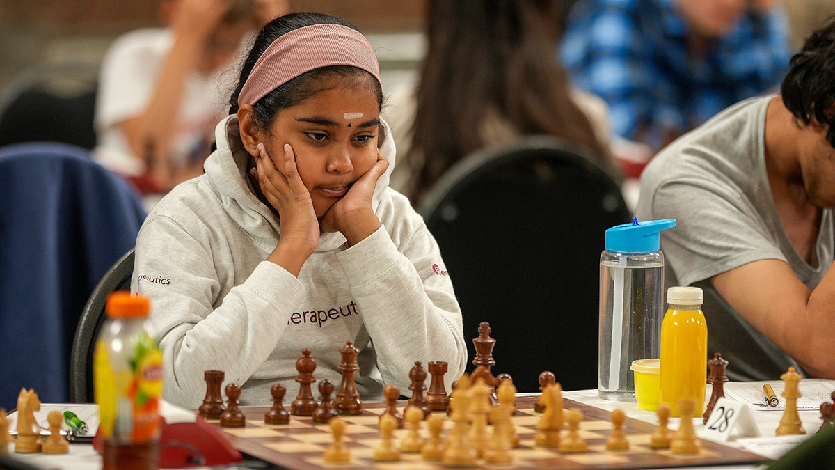 Bodhana Sivanandan competes in the British Chess Championships