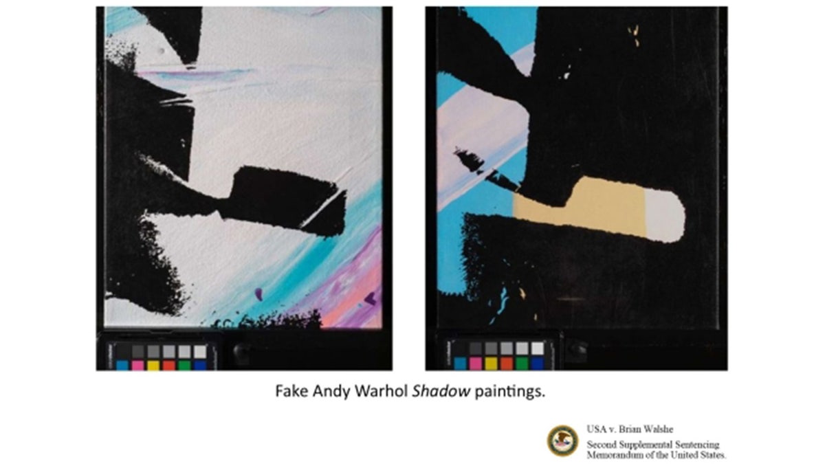 Brian Walshe's fake paintings