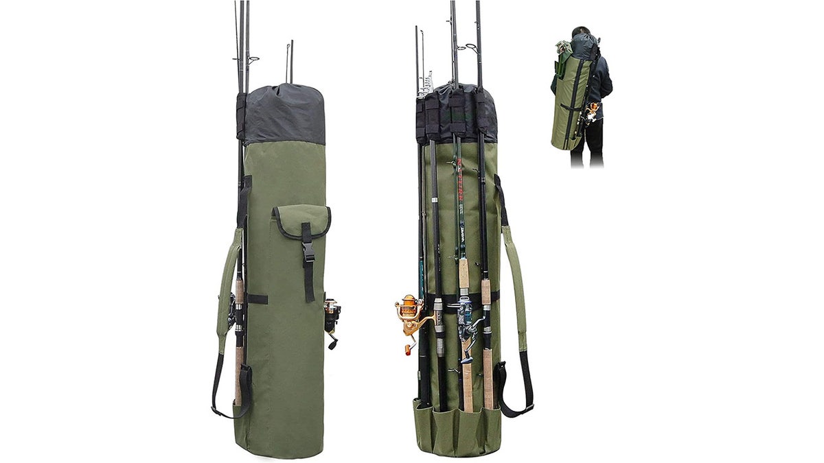 canvas-pole-bag-amazon Fishing without breaking the bank with this budget-friendly fishing gadgets
