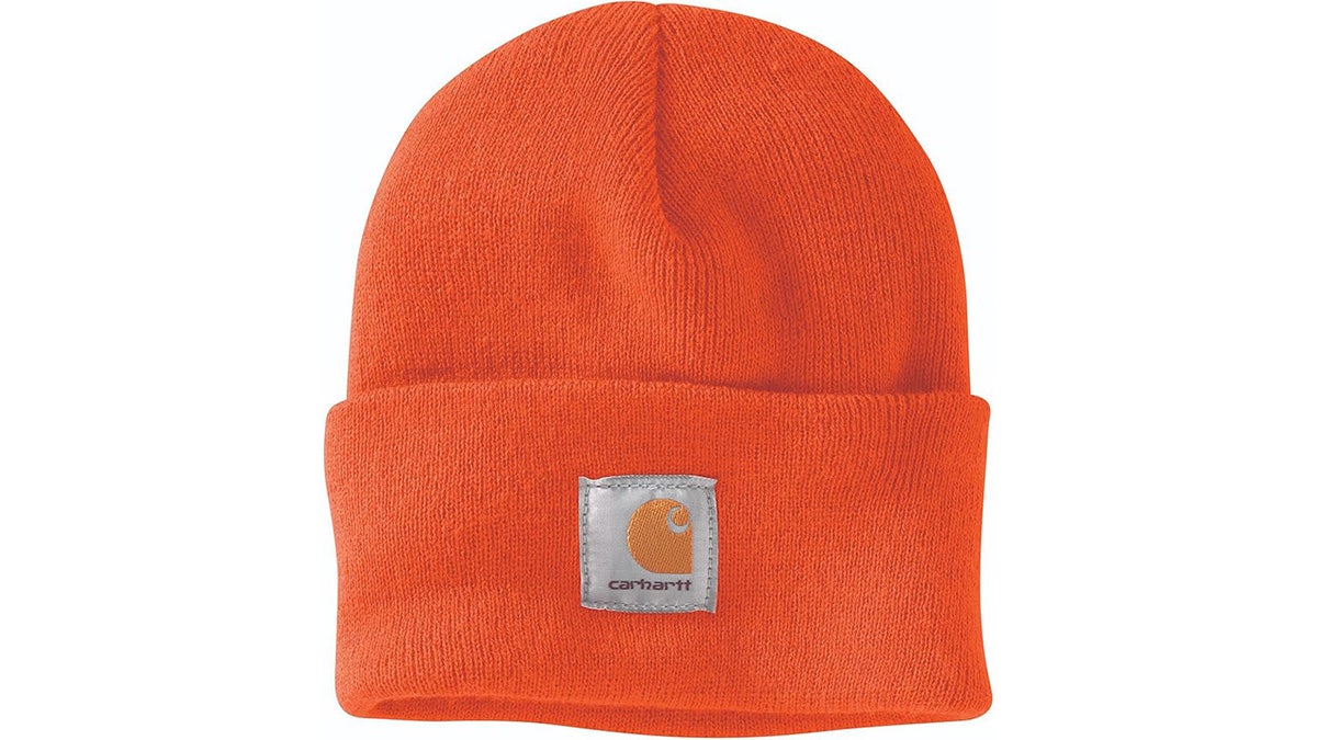 Carhartt beanies are durable and comfortable, plus they come in multiple bright colors.