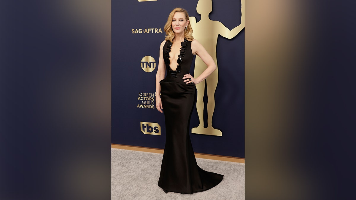 Cate Blanchett at the 2022 SAG Awards in February.