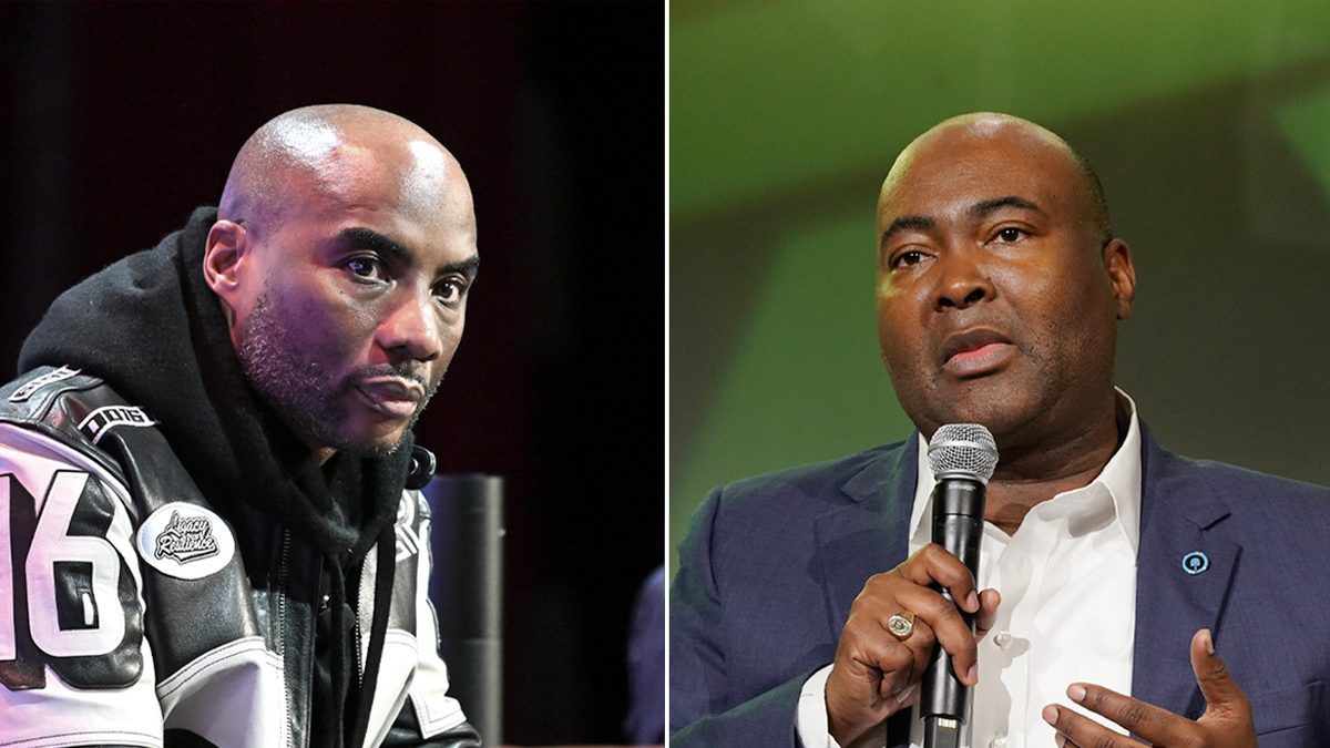 Charlamagne grills former DNC chair over alleged Biden cover-up, border chaos 1 Photos depicting Charlamagne and Jaime Harrison