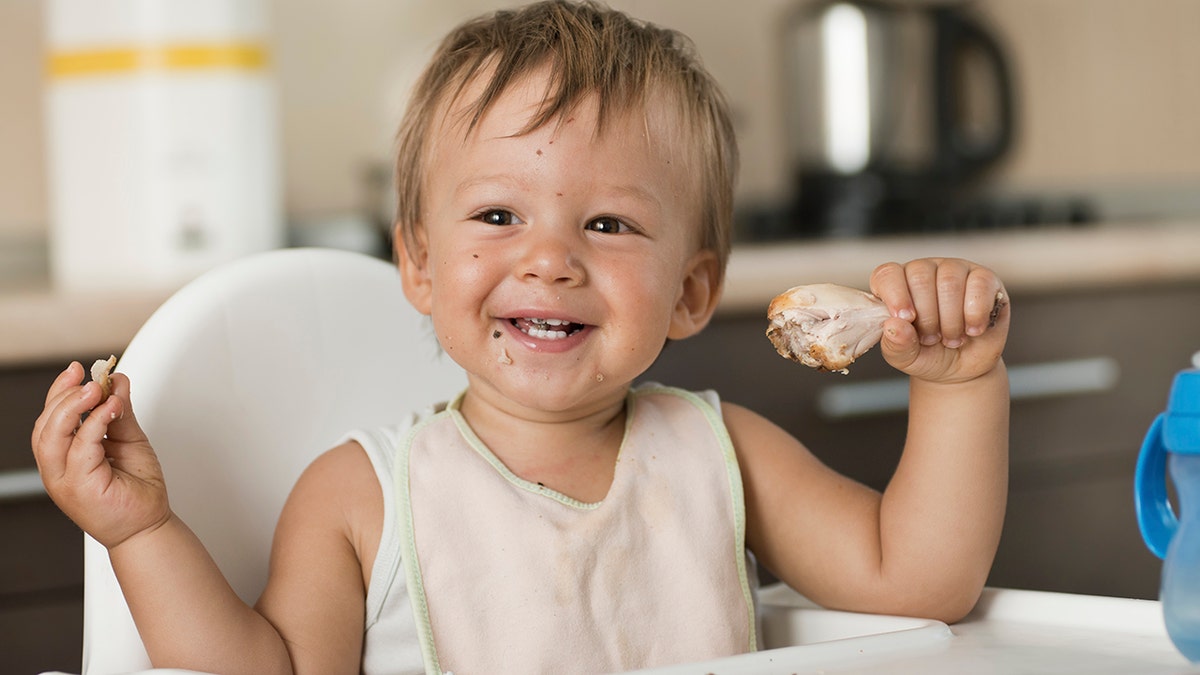 ‘Carnivore baby’ trend has parents ditching purées as experts urge caution