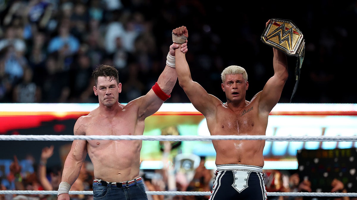 John Cena passes torch to Cody Rhodes as ‘American Nightmare’ regains WWE title at SummerSlam