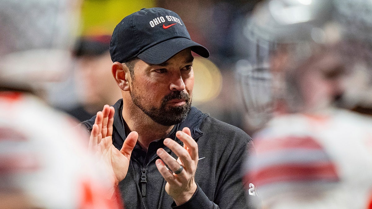 Ryan Day in the national championship game