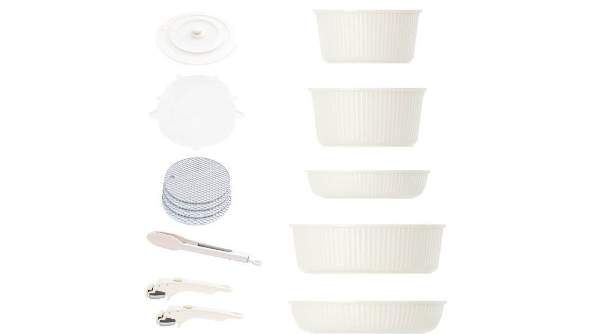 This cookware is a great starter set or perfect for campsites.