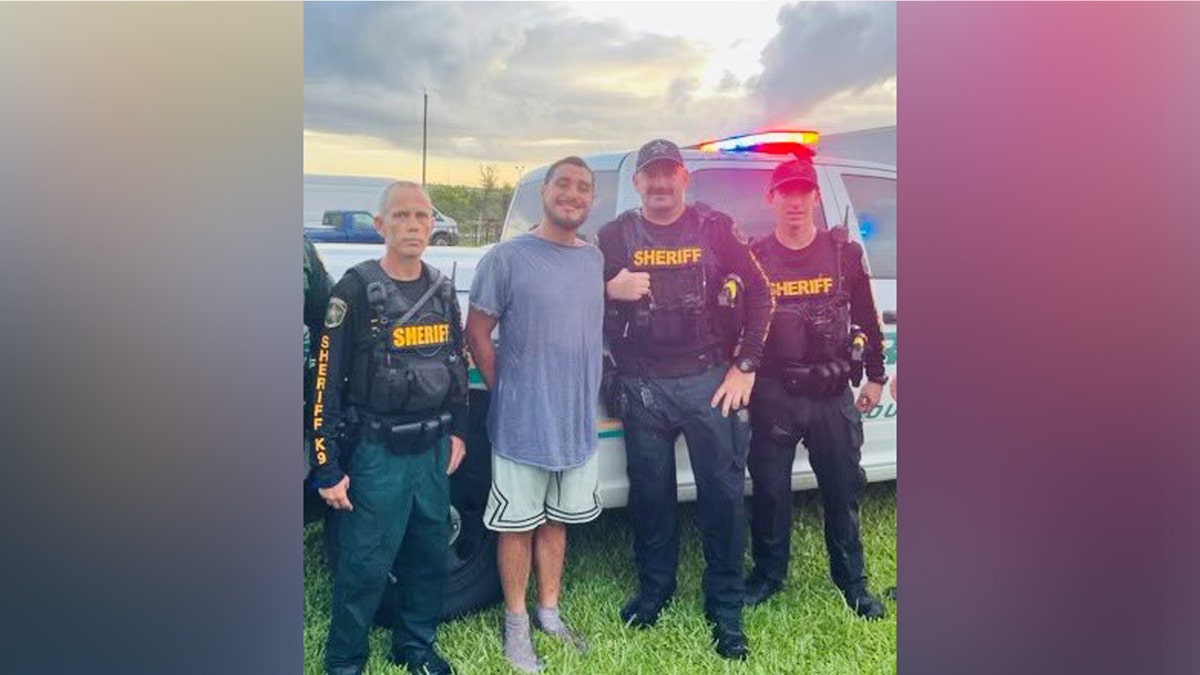 Denis Corea Miranda smiling in arrest photo