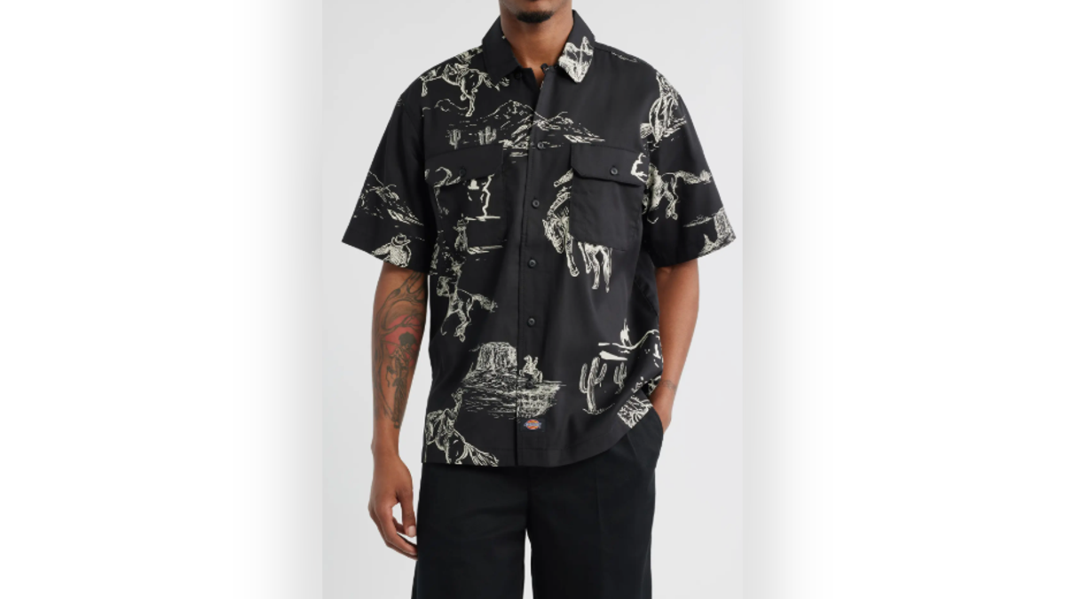 Wear this shirt to work or out on the town.