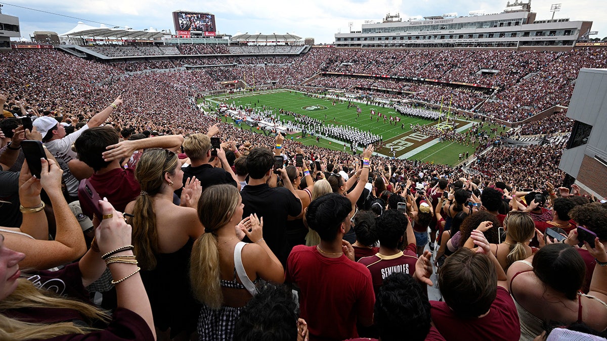 A view of Florida State's Doak Campbell Stadium