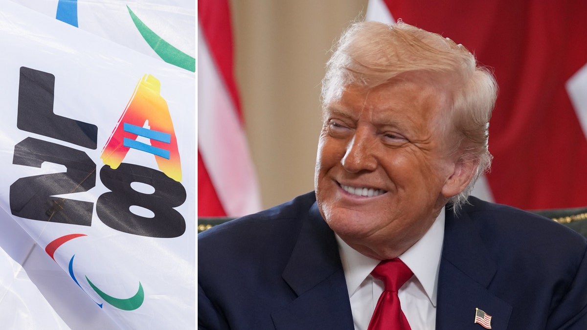 donald-trump-la-olympics 2028 Trump to sign the executive order to create the Olympic Task Force