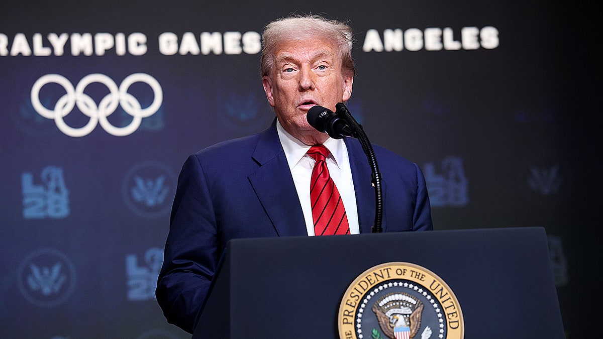 Donald Trump speaks