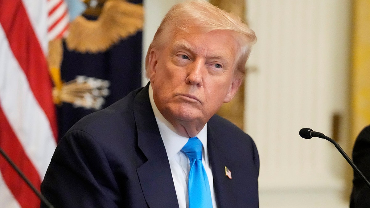 President Donald Trump at the White House