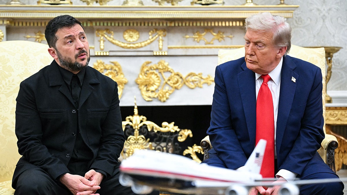 Zelensky and Trump
