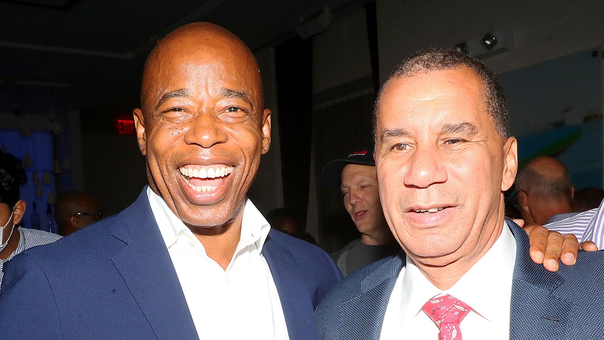 Eric Adams and David Paterson