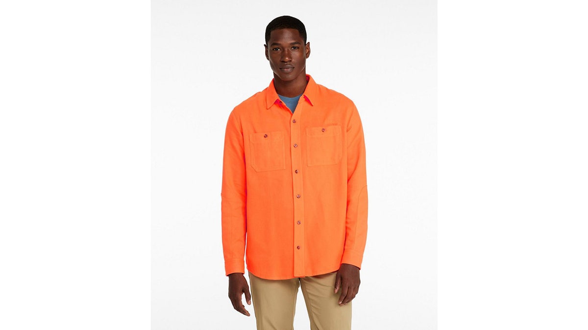 This L.L. Bean shirt is bright, durable and warm.