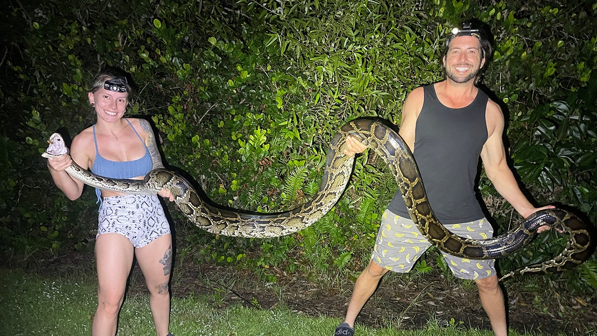Florida python challenge winner Taylor Stanberry