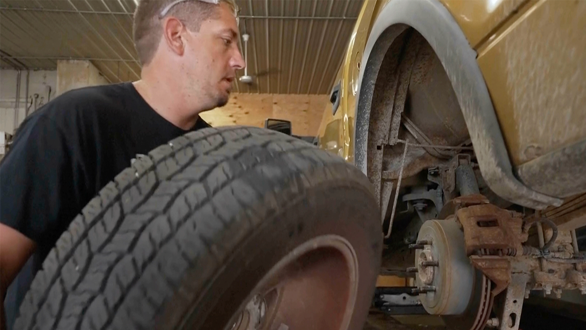 Mechanic Chad Volk
