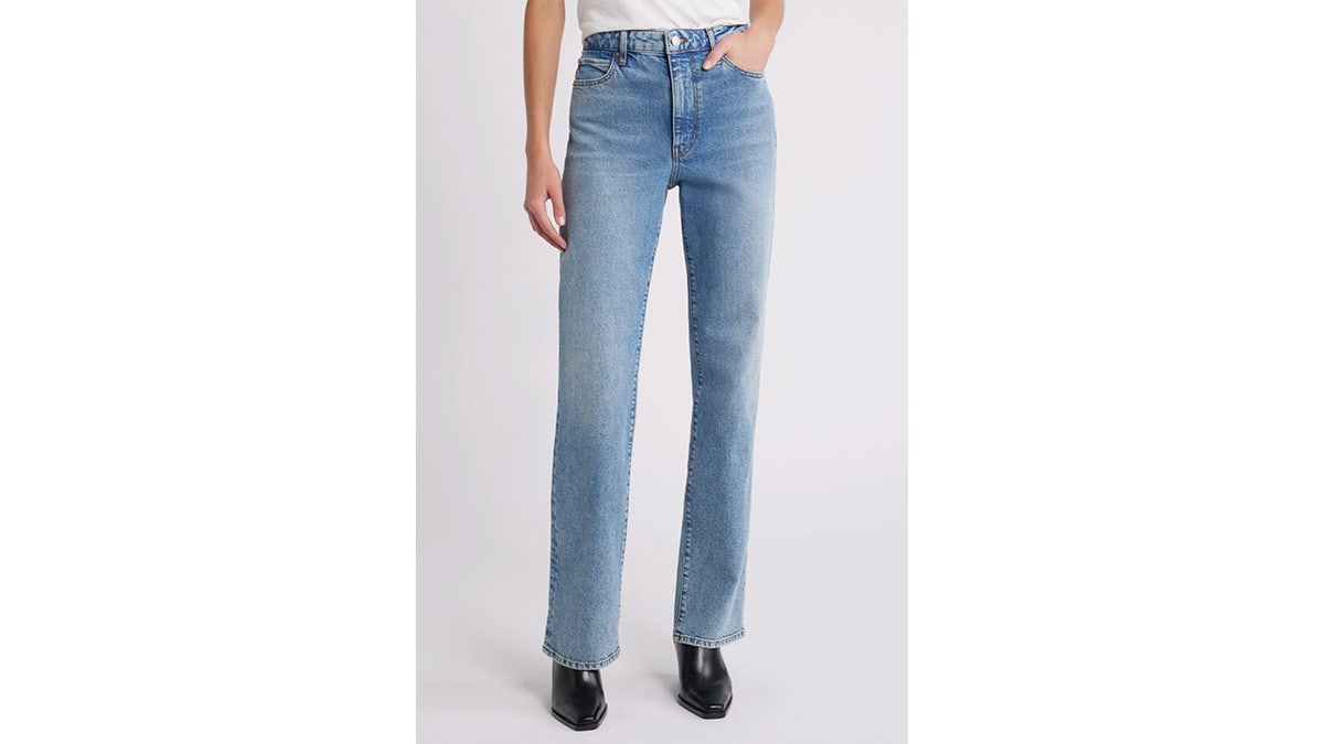 Add these straight-leg jeans to your fall line-up.