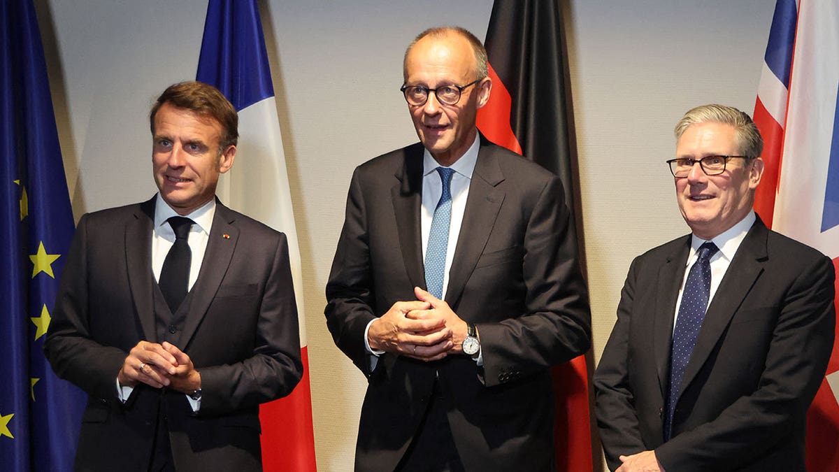 The leaders of France, Germany and the United Kingdom