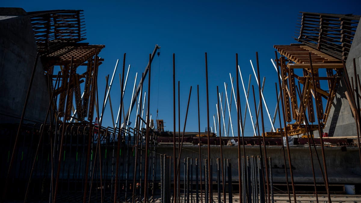 california high speed rail rebar