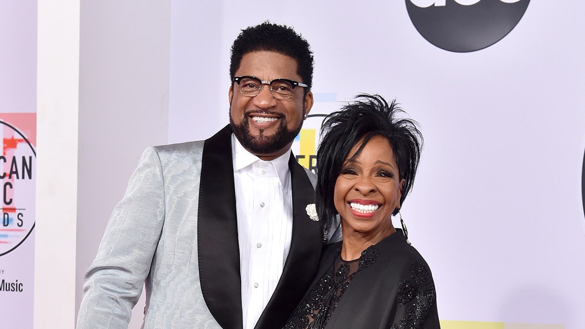 Gladys Knight and husband William McDowell walk red carpet