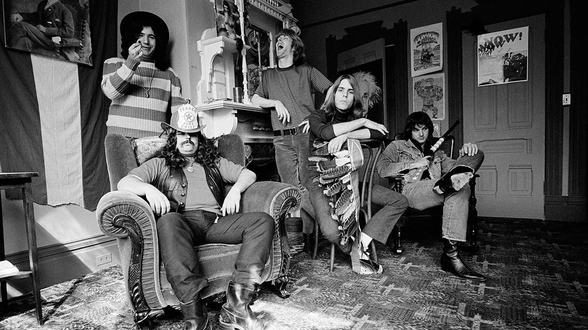 The Grateful Dead fooling around in San Francisco.