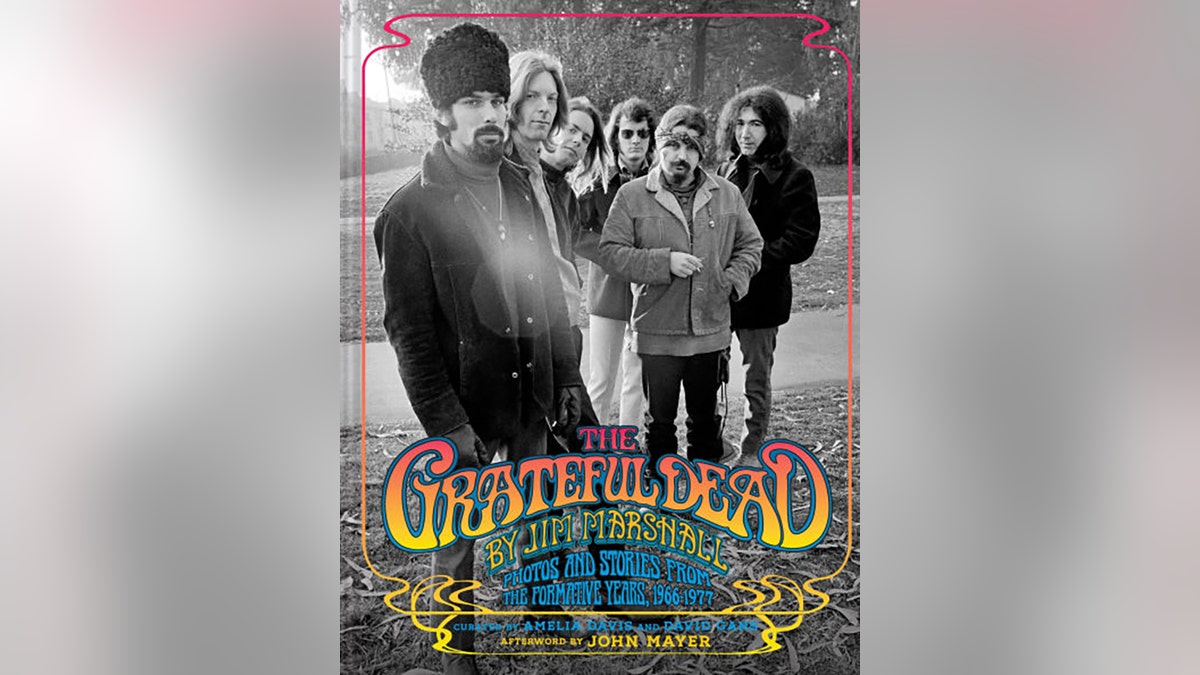 Book cover for Jim Marshall's Grateful Dead photo book.