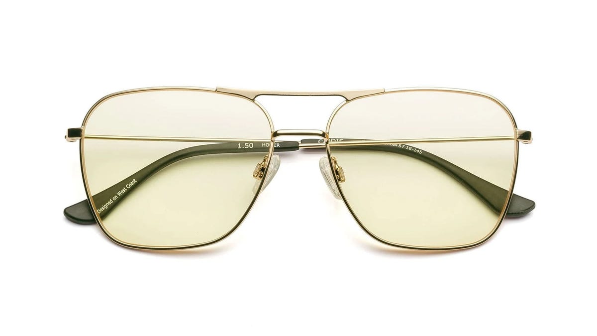 These cool frames have a classic square silhouette.