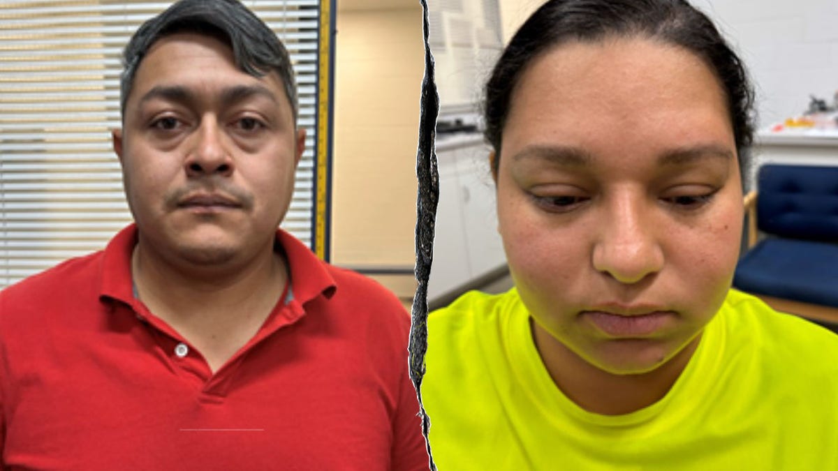 Darwin Arriche-Sierra, 35 and Carolina Suarez-Estrada, 32, both illegal immigrants. 