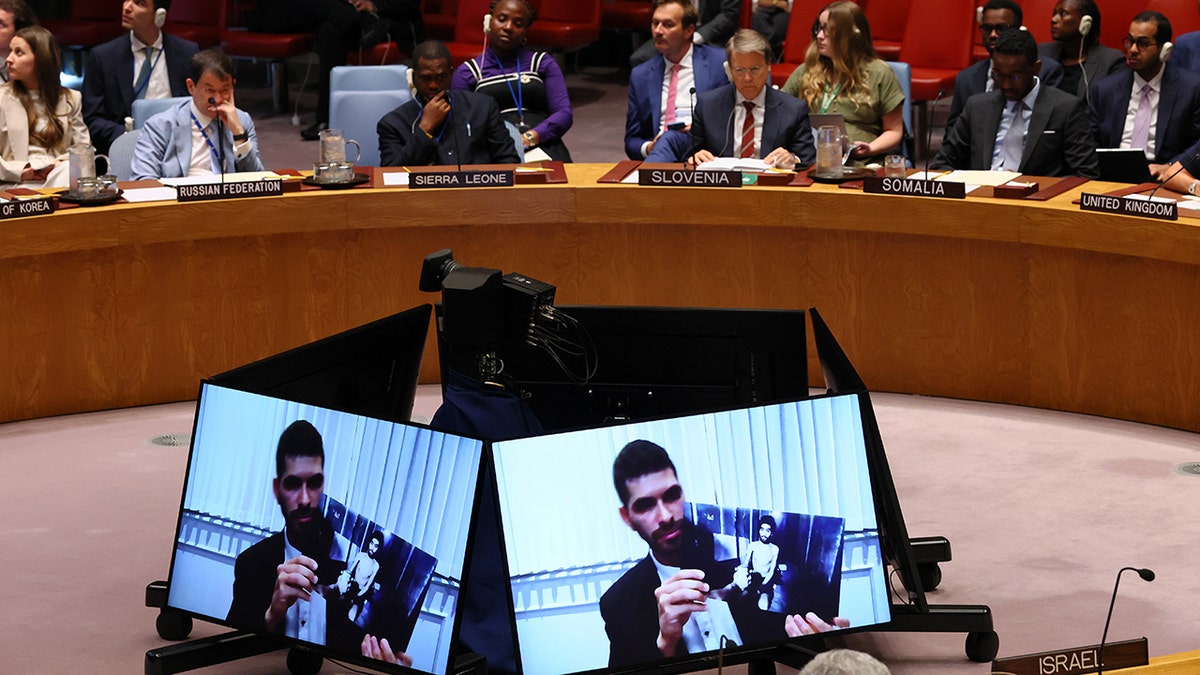 Brother of Israeli hostage urges UN to act after video shows Hamas starving and torturing captives Brother of Israeli hostage urges UN to act after video shows Hamas starving and torturing captives