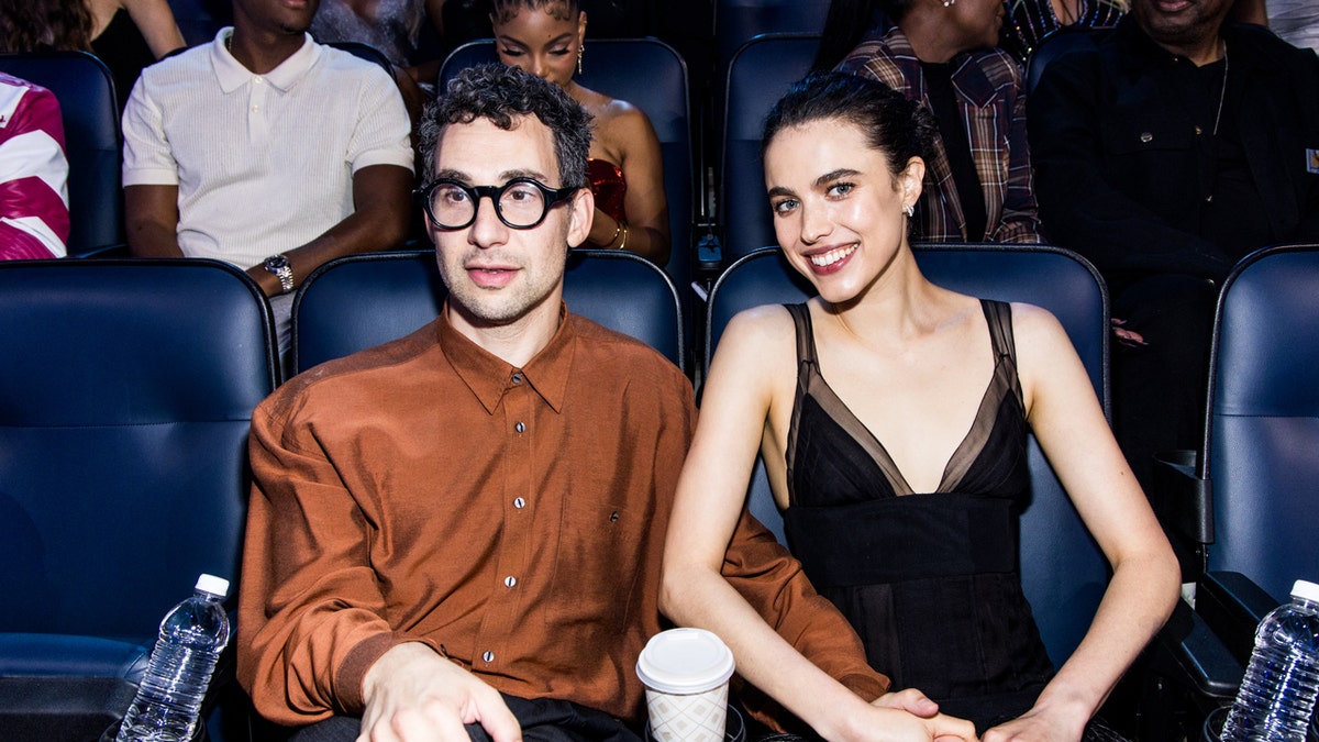 Jack Antonoff and Margaret Qualley attend an event together