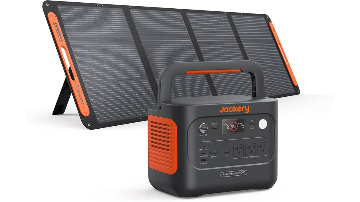 Use this complete off-grid power solution for renewable energy on the go.