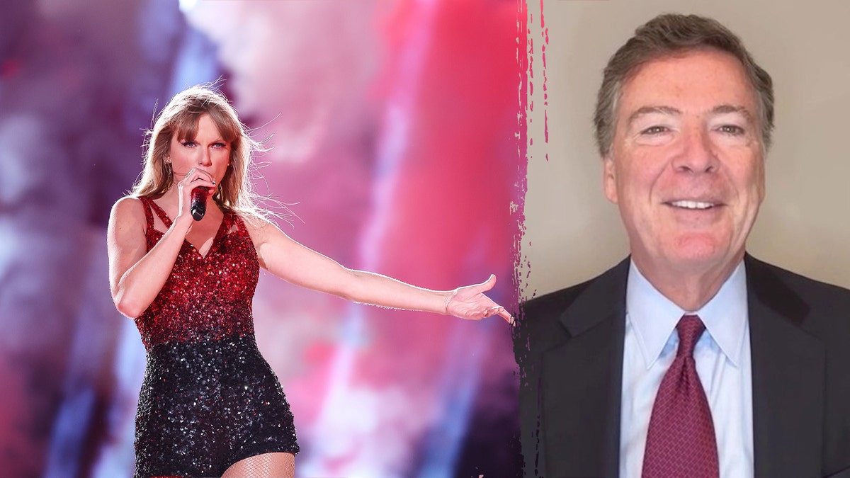 Taylor Swift e o ex -diretor do FBI James reduziu