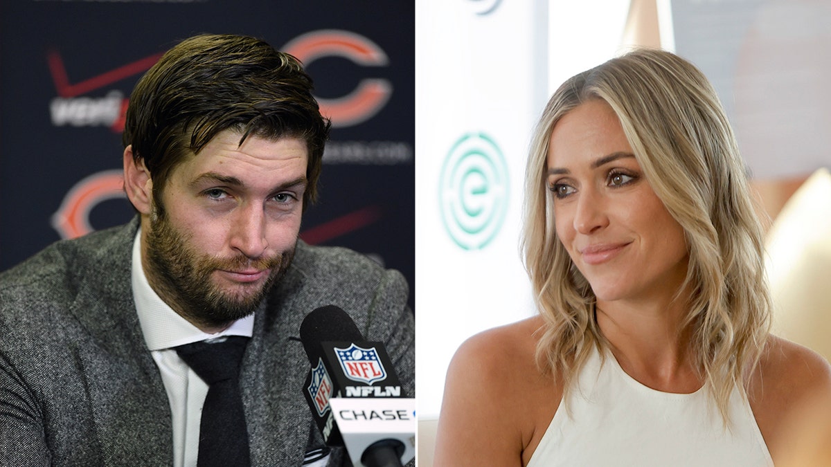Jay Cutler and Kristin Cavallari side by side