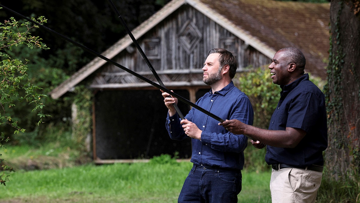 JD Vance Fishing with British Foreign Minister