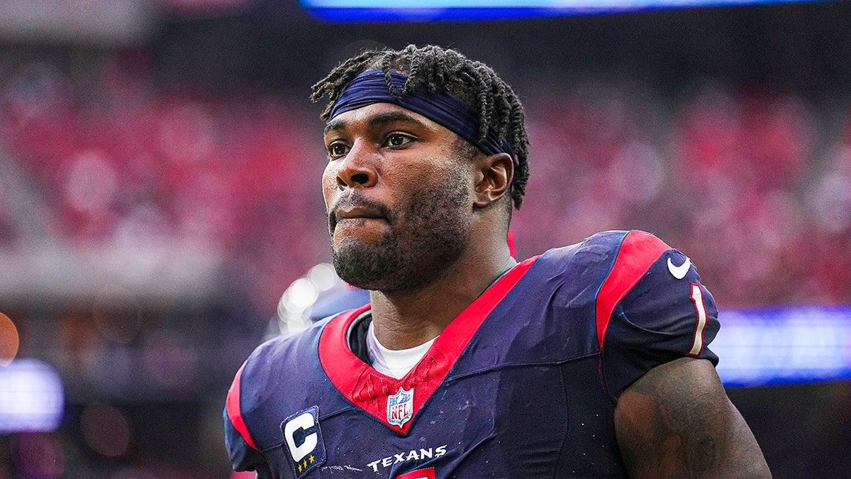 Jimmie Ward looks on field during game