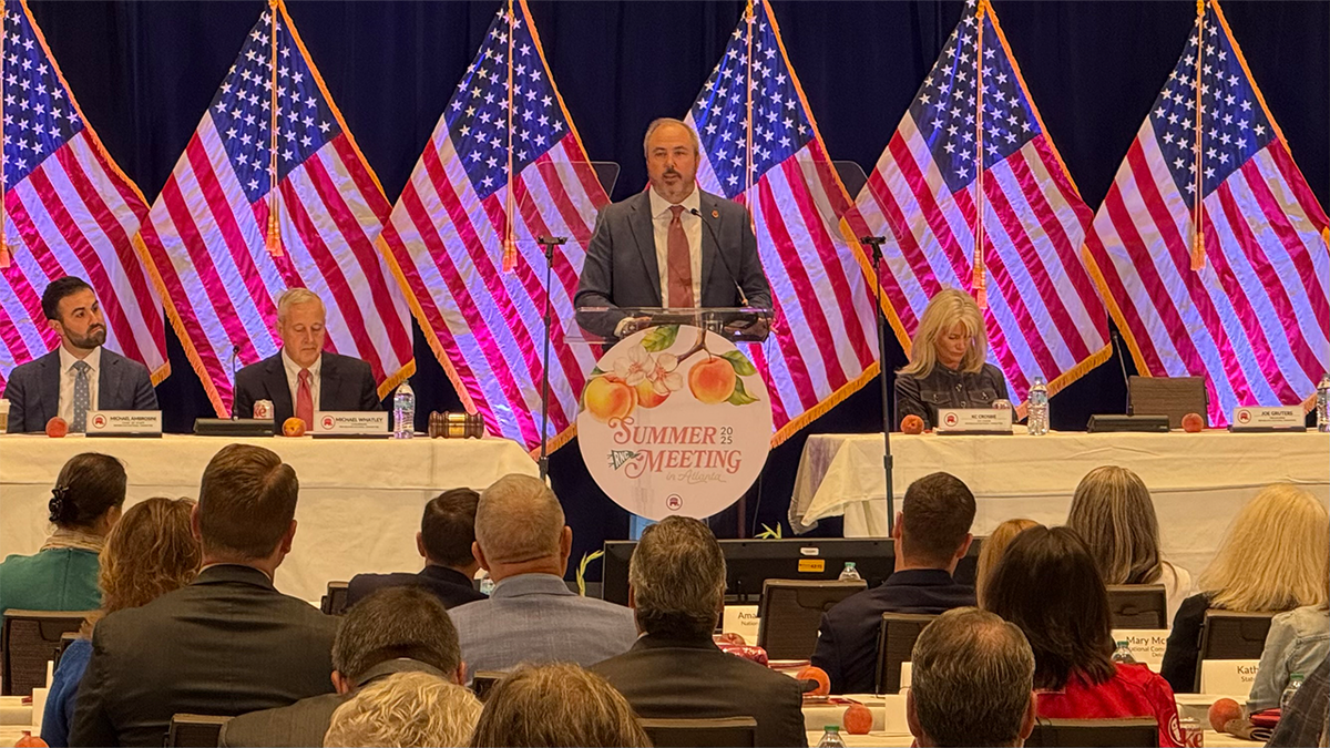 Joe Gruuters at the RNC summer meeting