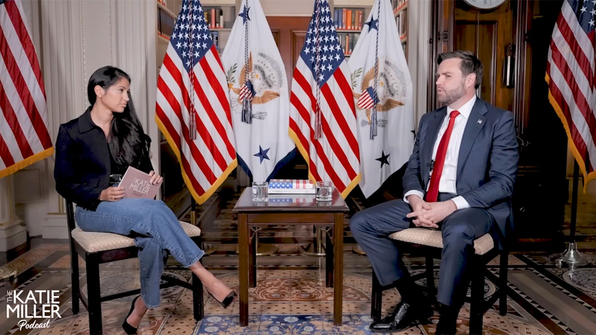 JD Vance and Katie Miller