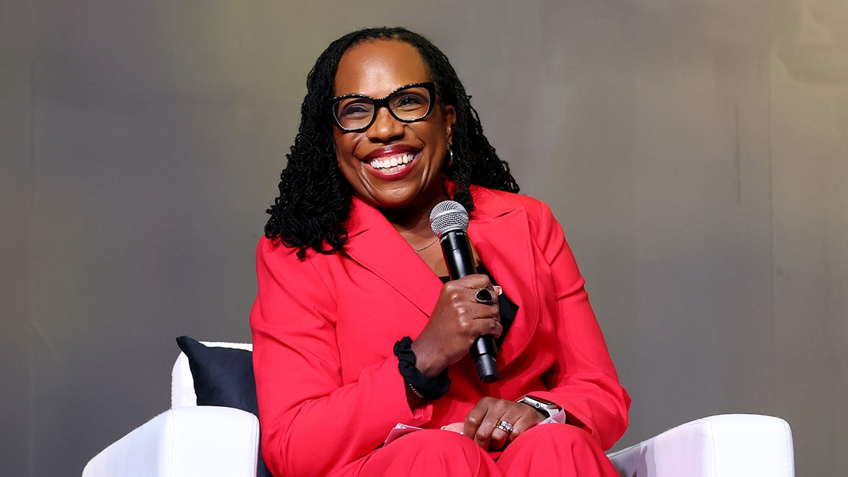 Ketanji Brown Jackson at a speaking engagement