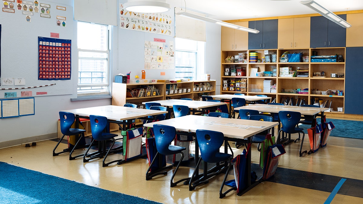Generic children's classroom setting 