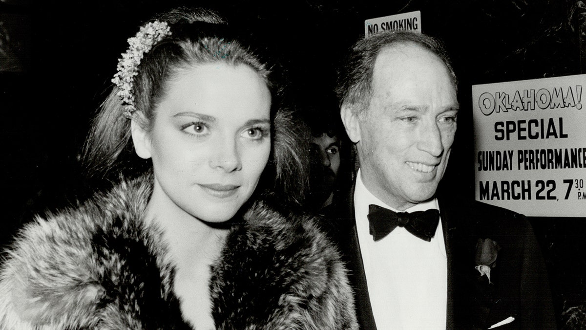 Kim Cattrall and Pierre Trudeau in 1981