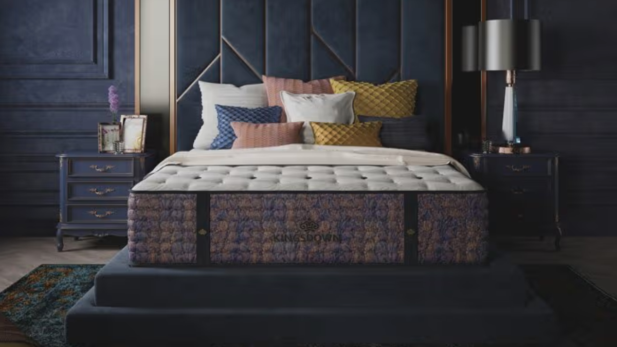 Sleep on a luxurious, soft, yet firm mattress. 
