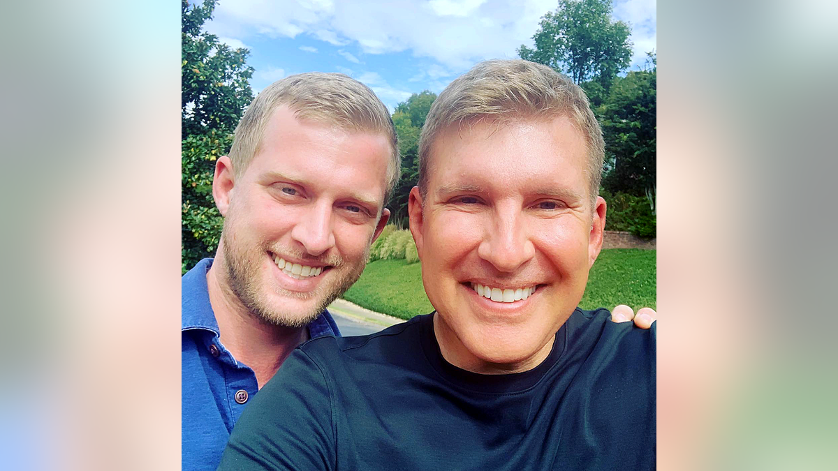 Kyle Chrisley with Todd Chrisley