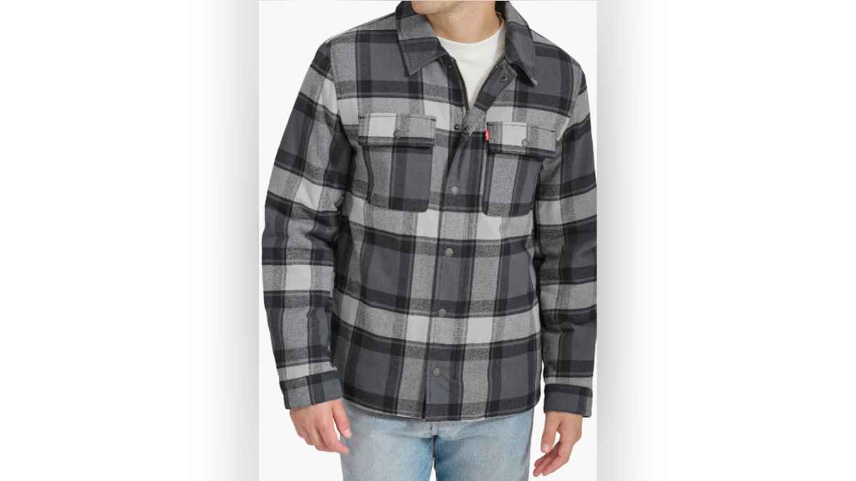 Look rugged and keep warm with this perfect transitional piece.