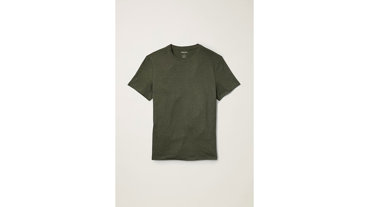 This t-shirt is lightweight and breathable.